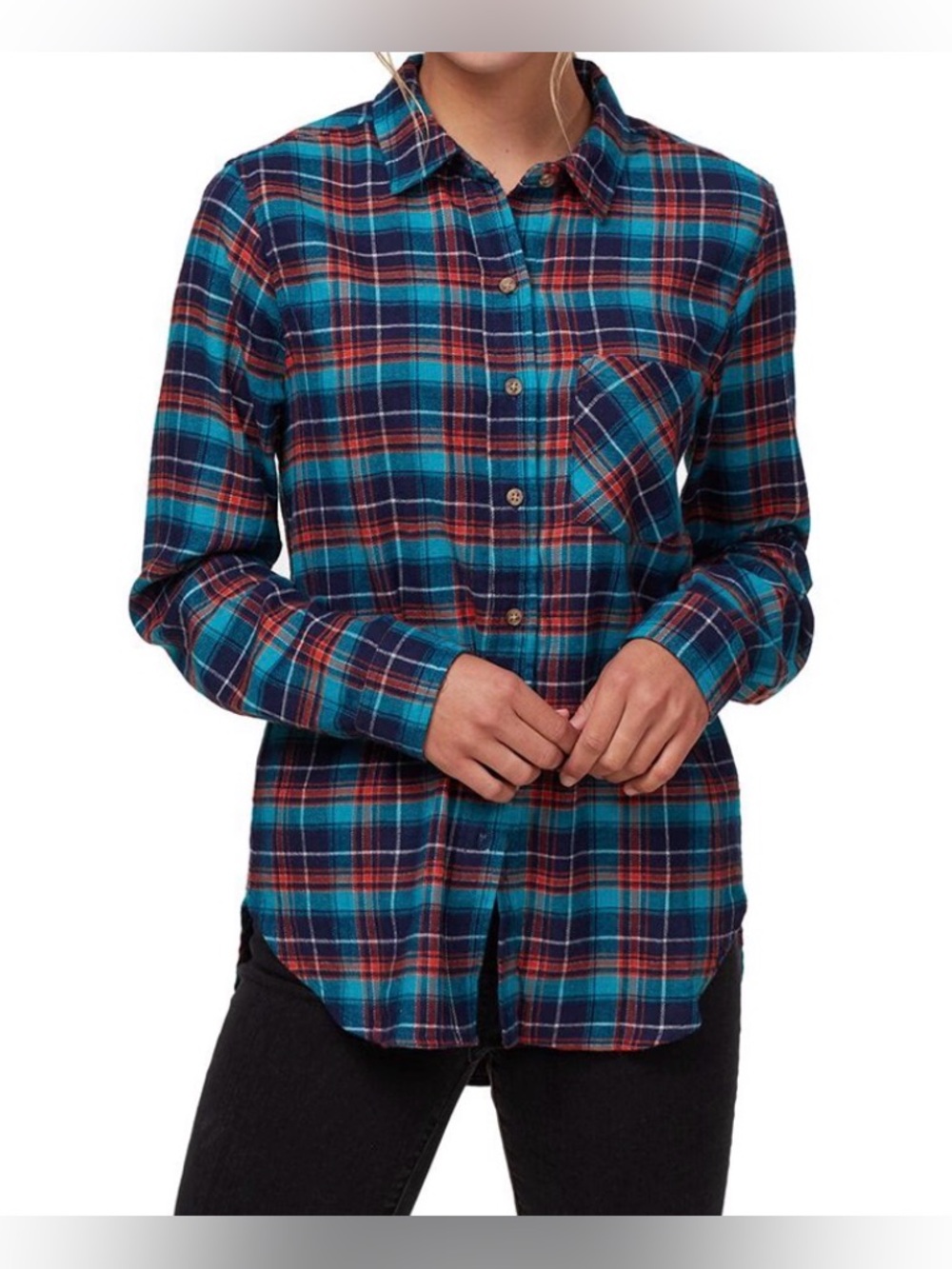 Marmot Maggie Midweight Flannel Long-Sleeve Shirt Women's Medium